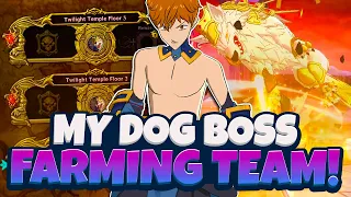 THIS is the Team I Use to Farm Skol and Hati! (Dogs Boss Farm Team) | 7DS Grand Cross