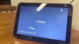 Alexa with Chat GPT integration