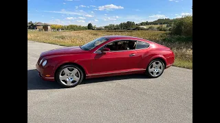 2005 Bentley Continental GT Review.  An incredible value in the used luxury/performance market.