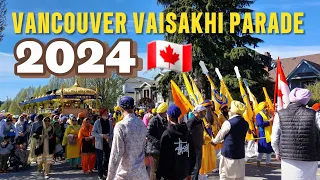 🇨🇦 Vancouver Vaisakhi Parade 2024 | Nagar Kirtan | Vancouver, BC, Canada | April 13, 2024