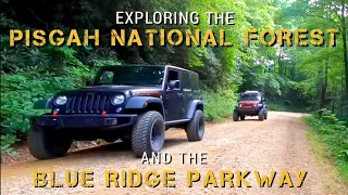 Pisgah National Forest / Blue Ridge Parkway - Jeep Wrangler Rubicon JK Overlanding