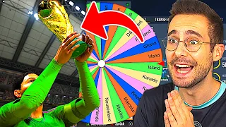 DAS RAD ENTSCHEIDET WELCHES LAND ICH ZUM WM SIEG FÜHRE !!! 🏆😱 FIFA 23 Sprint To Glory zum WM Titel