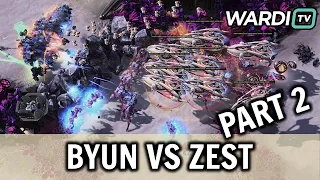 ByuN vs Zest PART 2! - Epic Ending to this BO7! (TvP)