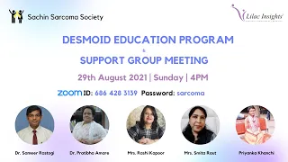 Desmoid Education Program and Support Group Meeting