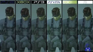 Metal Gear Solid 2 | PS2 vs Xbox vs PC vs PS3 vs Vita vs 360 | All versions Comparison