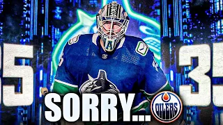 i'm so sorry thatcher demko (canucks vs oilers)