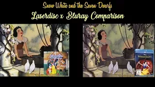 Snow White - Laserdisc vs Blu-Ray Comparison