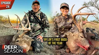 Mark and Taylor Double Up Down South, 3 Bucks In 3 Days | Deer Season 22