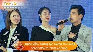 Hồng Diễm, Quang Sự, Lương Thu Trang nói gì trước khi phim TRẠM CỨU HỘ TRÁI TIM lên sóng VTV3