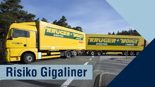 Gigaliner - Albtraum für Autofahrer ( Verkehrssicherheit / Unfall / Lkw )