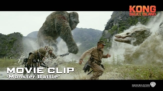 Kong: Skull Island ['Monster Battle' Movie Clip in HD (1080p)]