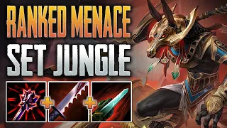 HE'S A MONSTER! Set Jungle Gameplay (SMITE Masters Ranked Conquest)