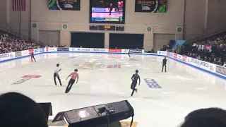 Skate America 2019 men’s 10 minute practice