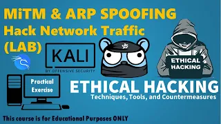 Capture Network Traffic using Bettercap - Bettercap Tutorial - Kali Linux 2023