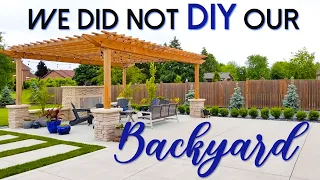 Backyard Landscaping Makeover | Hired Professionals to do Landscaping | Landscape with Septic System