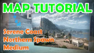 SERENE COAST North Medium | World of Tanks Map Tutorial | WoT with BRUCE