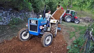 Tractors at Work! | Massey Ferguson 5440 & Ford 3000