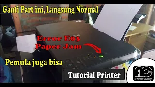 Perbaiki Printer tidak bisa Print Error E03 Canon MP287