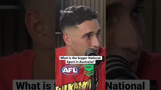What is Australia’s National Sport? #nrl #afl #jbkshow