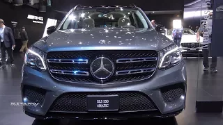 2018 Mercedes Benz GLS 550 - Exterior And Interior Walkaround - 2018 Detroit Auto Show