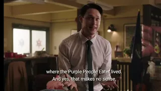 Dirk Gently 'did it' scene