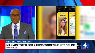 Man arrested for raping women he met online