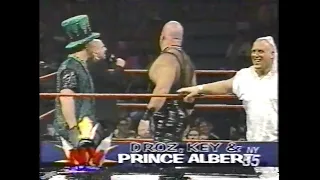 Droz, Prince Albert, & Key in action   New York Aug 14th, 1999