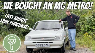 We Bought an MG Metro!