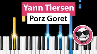 Yann Tiersen - Porz Goret - Piano Tutorial - How to Play