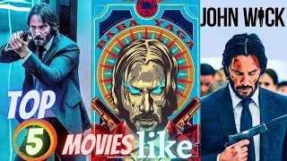 Top 5 Movies like JOHN WICK in Hindi or English | Action movies like john wick | John wick