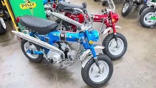 The Indianapolis minibike collection. August 17, 2023 inventory update. They’re all for sale.