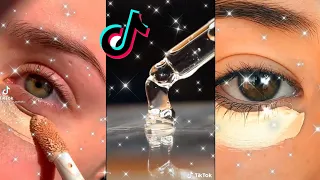 🥀Aesthetic Makeup Closeup || Satisfying || tiktok compilation