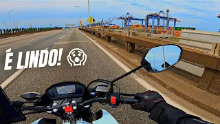 Ep.3 Passei pela Ponte RIO NITERÓI RJ 😍 VIAGEM DE MOTO #nordeste