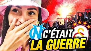 OM GALATASARAY PART EN GUERILLA ENTRE SUPPORTERS ! (ambiance de fou au Vélodrome)