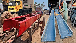 How to Manufacturing Process of Hino Truck Frame with Basic Tools