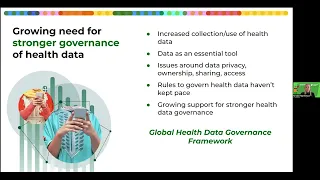 World Health Day Webinar: From Health Data Governance Principles to a Global Framework