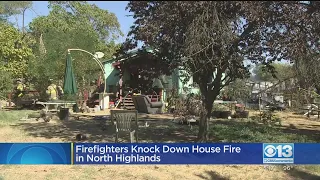 Firefighters Knock Down House Fire In North Highlands