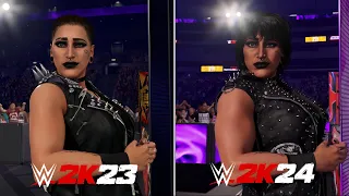 WWE 2K24 vs WWE 2K23: Graphics & Details Comparison