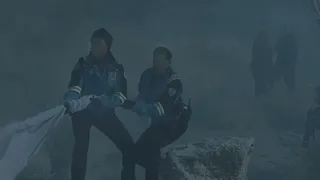 Tarlos part 84: TK tries to rescue the boy under the ice and falls in (911 LS 3x02)