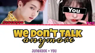 We Don't Talk Anymore (Duet with Jungkook) with Color Coded lyrics | ⸙𝙺𝙴𝚂𝚃𝙷𝙴𝚃𝙸𝙲♡