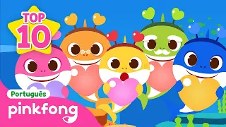 Feliz Dia dos Namorados ❤️ | + Completo | Pinkfong, Bebê Tubarão! Canções para Crianças