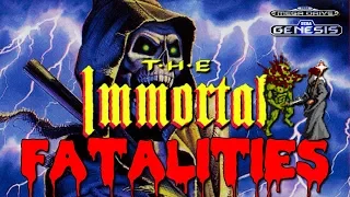 The Immortal/Wizard of the Immortal (ウィザード・オブ・イモータル) All  Fatalities 60fps