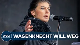 DIE LINKE VOR SPALTUNG? Sahra Wagenknecht will nicht mehr für Partei kandidieren