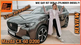 Mazda CX-60 D200 im Test (2023) Wie fährt sich der Diesel mit 5 Liter Verbauch? Review | Fahrbericht