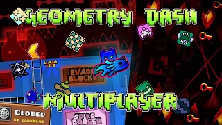 Playing Geometry Dash with multiplayer | Geometry dash