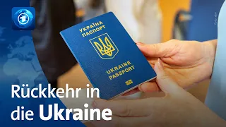 Ukraine: Immer mehr Geflüchtete kehren zurück