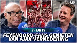 FEYENOORD-FANS KRAKEN '𝐎𝐕𝐄𝐑𝐒𝐂𝐇𝐀𝐓𝐓𝐄' AJAX-SPELER: 'DRAMATISCH!'