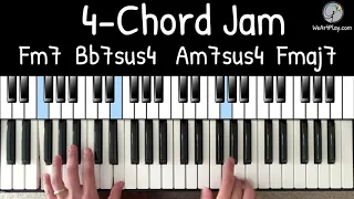 4-Chord Jam - Improv with Modal Interchange...