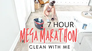 7 HOUR MEGA MARATHON CLEAN WITH ME | 7 HOURS OF WHOLE HOUSE CLEANING MOTIVATION | NIKKI MICHELLE