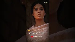 Zindagi Se Yahi Gila Hai Mujhe 😷 || Sahibzada Waqar Sad Poetry Status || Fullscreen Status